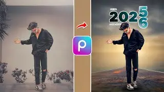 Happy New Year 2026 Photo Editing Picsart | Picsart photo editing | Photo Editing