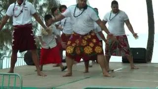 danse wallisienne à l'Anse Vata, danse n°2