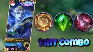 1 HIT COMBO | BEST BUILD & EMBLEM S25 | MOBILE LEGENDS