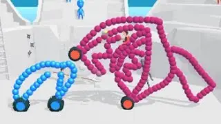 Draw Joust | Gameplay walkthrough #3 ALL Avatar Upgrade new car! WORLD RECORD!