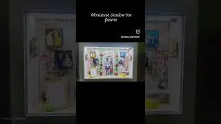 Miniature shadow box|| wedding stage recreation|| tharuzcraftistry|| #coimbatoremakeupartist