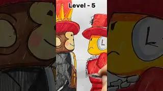 Drawing Jandel in different level 1-7 #drawing #art #roblox #howtodraw #tutorial #jandel