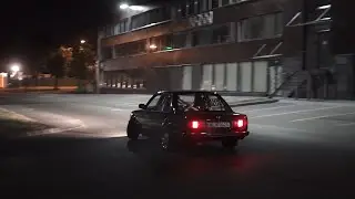 Random street run - BMW E30 330 drifting