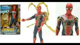 Iron Spider Titan Hero Series Infinity War Power FX