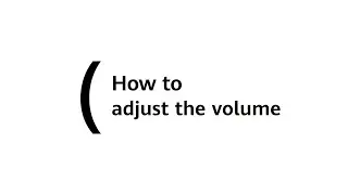 How to adjust the volume | HUAWEI MateView GT