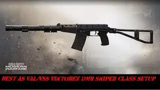 VSS Vintorev(AS VAL) Best DMR Sniper Class Setup|Modern Warfare