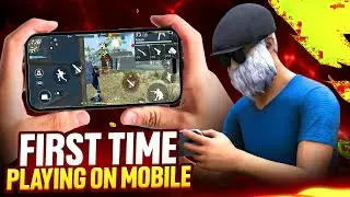 UP Sahil впервые играет на мобильном телефоне 😱🔥|1 против 4: решающий момент. Используете ли вы п...
