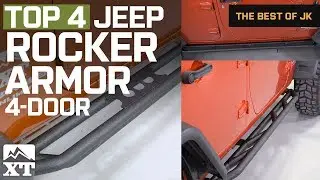 The 4 Best Jeep Wrangler Rocker Armor For 2007-2017 JK 4 Door