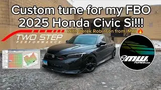 Индивидуальная настройка двигателя IMW для моей Honda Civic Si 2025 года с Дереком Робинсоном! (М...