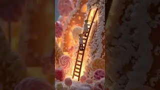 Miniature People vs. GIANT Candy House! (Mind-Blowing AI Art)