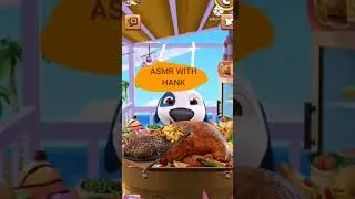 ASMR CHICKEN LEG & TACOS & STEAK MUKBANG eating with Hank ep 12