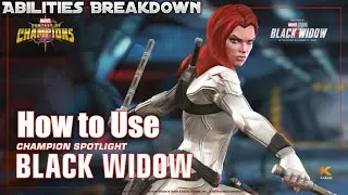 How to use Black Widow (Deadly origin) - Marvel Contest of Champions