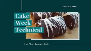 Cake Week Technical Bake | Road to GBBO 🧁🍰