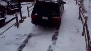 Land Rover Range Rover Snow Test Track