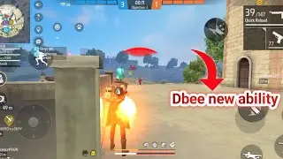 Dbee New ability | Free Fire Dbee new Ability test