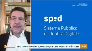 SPID: da gennaio quello di poste &egrave; a pagamento - Unomattina 12/01/2026