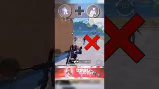 Peak + Crouch Trick ✅#pubgmobile #pubg #bgmi #pubgtips