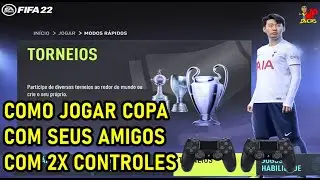 FIFA 22 - COMO JOGAR COPA COM AMIGOS