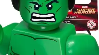 Cool Lego Marvel Superheroes - Hulk Keychain Review