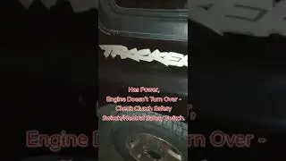 DYI Engine Doesn't Turn Over / Start (=Saving $$ on Clutch Safety Switch / Neutral Safety Switch)