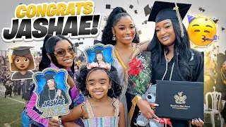 My Baby Jashae’ Graduated! 🎓You Know We Had To Turn Up.  Watch The Dance Battle At The End .😂