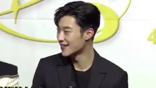 200416 더킹:영원의 군주 제작발표회 귀여운 우도환 모음