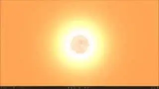 The sun vs VY Canis Majoris