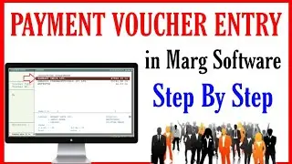 PAYMENT VOUCHER ENTRY IN MARG SOFTWARE 8434649593