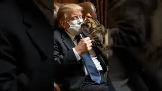 Cat Turns Trump&rsquo;s Skincare Into a Comedy Skit! 😷🐾