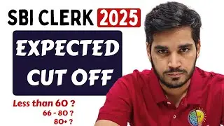 SBI Clerk Pre 2025 Expected Cut-Off | The Banking Brains 