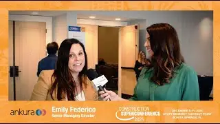 Emily Federico, Ankura, shares insights at Construction Super Conference