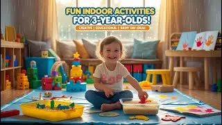 Fun Indoor Activities for 3-Year-Olds | Rainy Day Ideas for Toddlers to Learn & Play