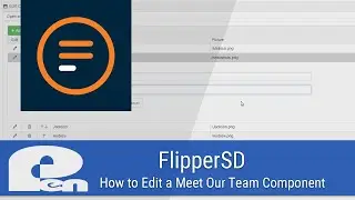 How to Edit a Meet Our Team Component - FlipperSD