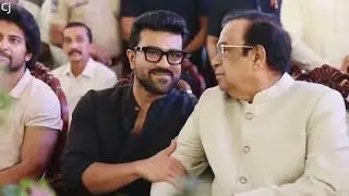 Ram charan mahesh babu Brahmanandam garu Nani candid moment at ANR 100th Birthday celebrations