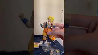 Posing Ssj Goku SH Figuarts #actionfigures #goku