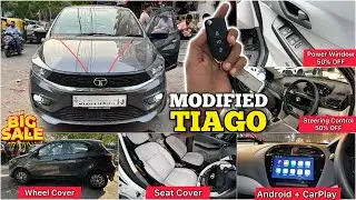 Tata Tiago XE Base to Top Modified in ₹35K ✅ Tata Tiago Base to Top Modification With Price