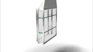 Aussen Wandvitrine 1400