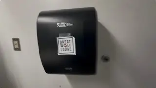 Pro Link Elite Automatic Towel Dispenser At The Great Wolf Lodge Grand Mound Washington 