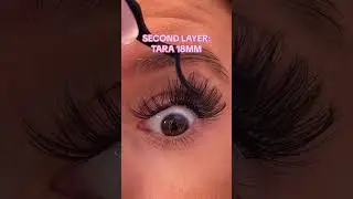 Double stack my 18mm lash ribbons with me🤍 #lashribbons #diylashes #volumelashextensions  #share