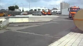 Reinexaufbau f&uuml;r LKW mit HD-Waschbalken