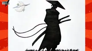 Easy Samurai Drawing for Beginners | How to Draw a Samurai Step-by-Step | ArtOfAnimeX