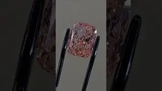 Розовый бриллиант 15 карат Pink diamond lab grown fancy vivid Pink