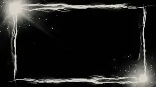 White Neon Electric Waves _ Glowing Frame _ LOOP VIDEO _ Abstract Animated Template _ #shorts