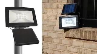 Maxsa LED Solar Floodlight 12 LEDs Model# 40330-1