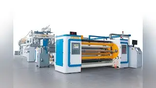 Looking for efficient polyethylene film production equipment？ Here it is! #pefilm #castingfilm