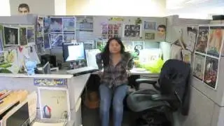 Cubicle Workout 1: Strength training