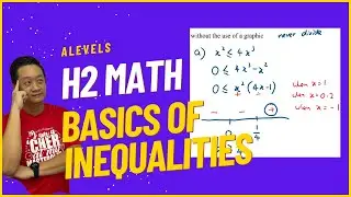 Inequalities H2 Math A Levels Basic Solving Techniques