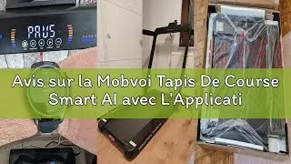 Avis sur la Mobvoi Tapis De Course Smart AI avec L'Application TicSports pour La Maison, Le Bureau,