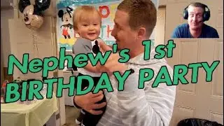 Nephew's 1st BIRTHDAY PARTY!!!! Awesome time!