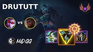 MID.GG: [ drututt ] Vayne TOP vs K'Sante | EUW MASTER | LOL Season 2025